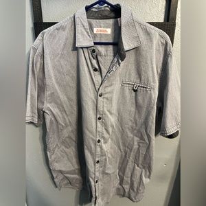 Michael Brandon Men’s Short Sleeve Button down Shirt